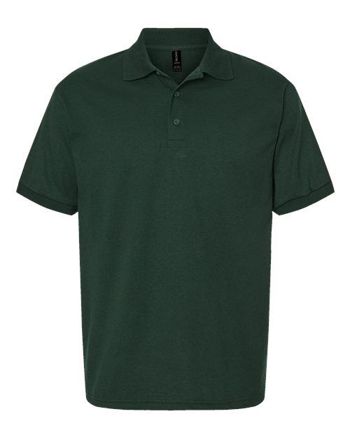Unisex DryBlend® Polo - Forest Green Front