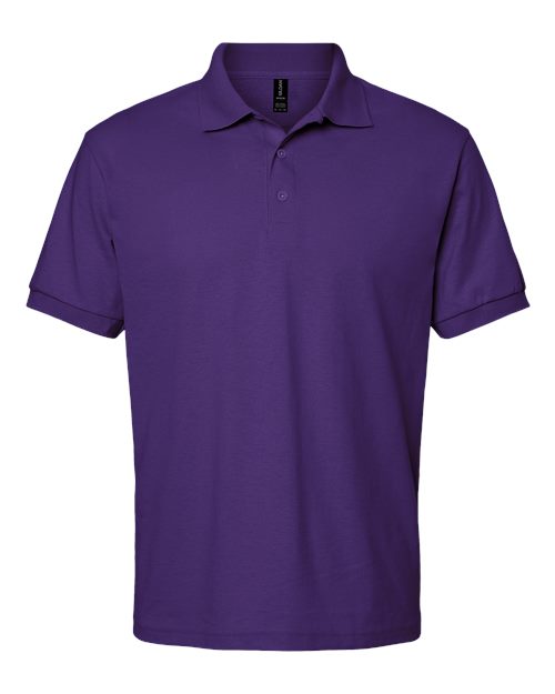 Unisex DryBlend® Polo - Purple Front