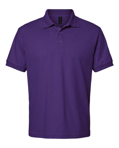 Unisex DryBlend® Polo - Purple Front