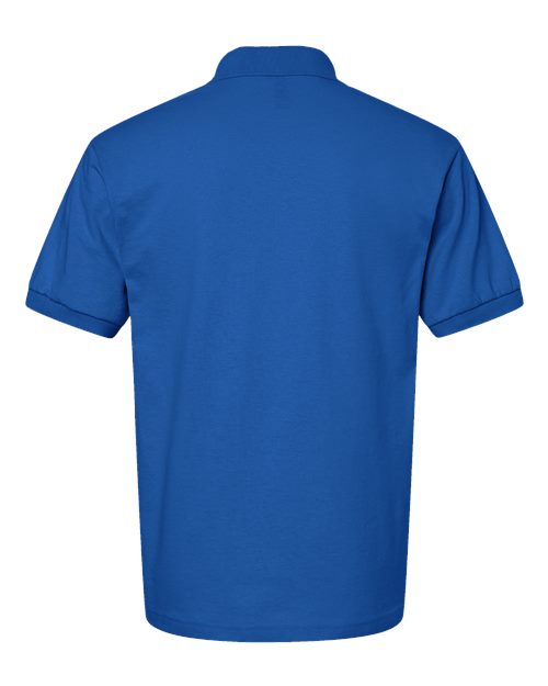 Unisex DryBlend® Polo - Royal Back
