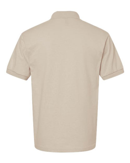 Unisex DryBlend® Polo - Sand Back