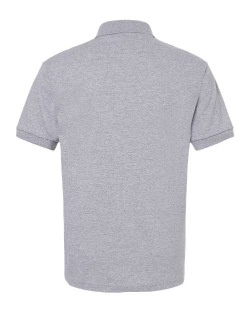 Unisex DryBlend® Polo - Sport Grey Back