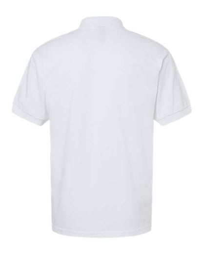 Unisex DryBlend® Polo - White Back