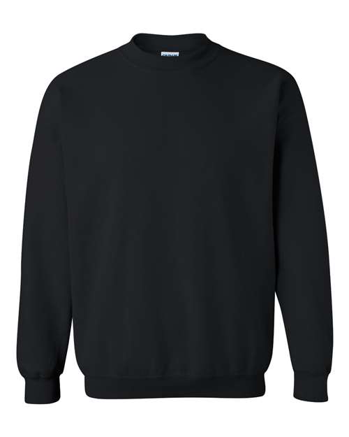 Gildan Unisex Heavy Blend™ Crewneck Sweatshirt - Black Front