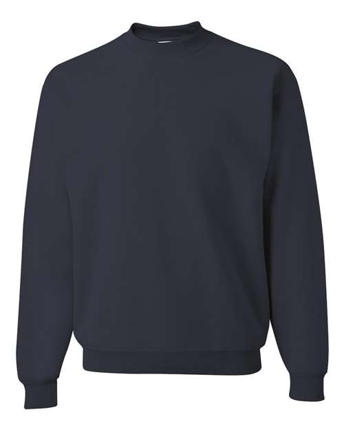 JERZEES Unisex Super Sweats NuBlend® Crewneck Sweatshirt - J. Navy Front