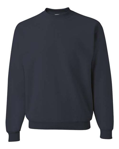JERZEES Unisex Super Sweats NuBlend® Crewneck Sweatshirt - J. Navy Front