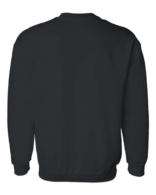 Unisex DryBlend® Crewneck Sweatshirt - Black Back