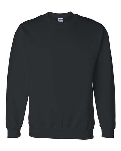 Unisex DryBlend® Crewneck Sweatshirt - Black Front
