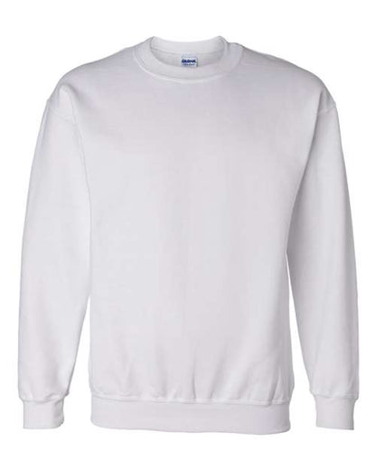 Unisex DryBlend® Crewneck Sweatshirt - White Front