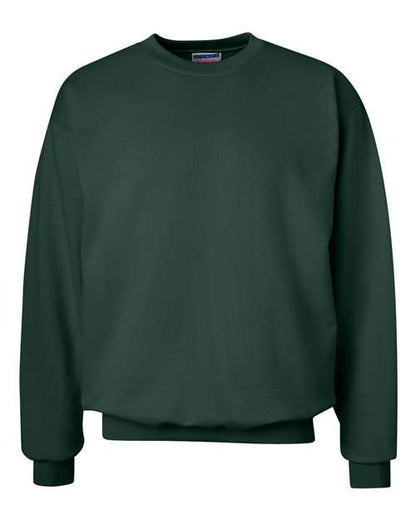 Hanes Unisex Ultimate Cotton® Crewneck Sweatshirt - Deep Forest Front