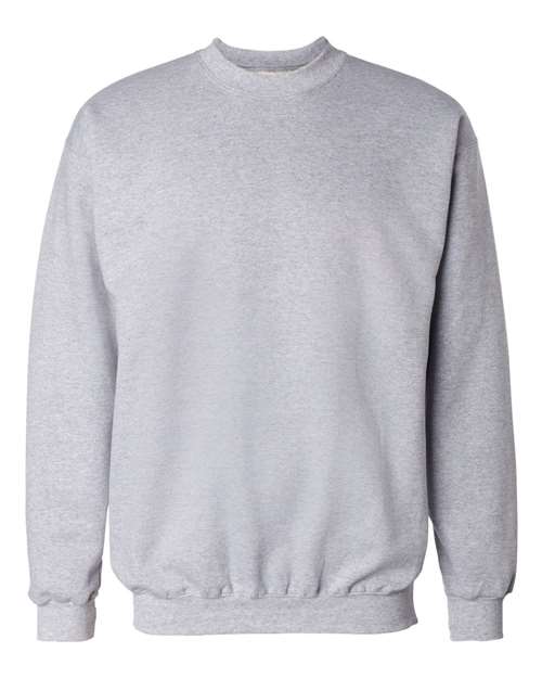 Hanes Unisex Ultimate Cotton® Crewneck Sweatshirt - Light Steel Front