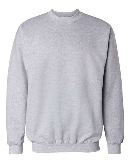 Hanes Unisex Ultimate Cotton® Crewneck Sweatshirt - Light Steel Front