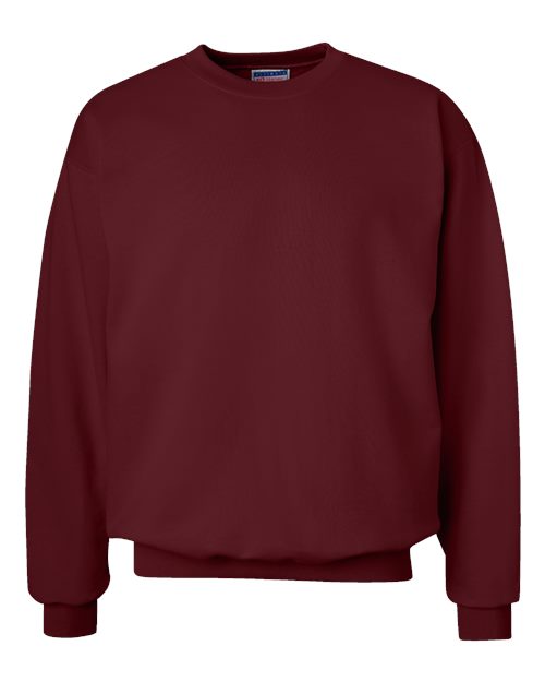 Hanes Unisex Ultimate Cotton® Crewneck Sweatshirt - Maroon Front