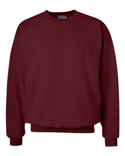 Hanes Unisex Ultimate Cotton® Crewneck Sweatshirt - Maroon Front