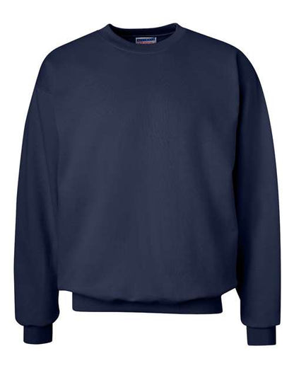 Hanes Unisex Ultimate Cotton® Crewneck Sweatshirt - Navy Front
