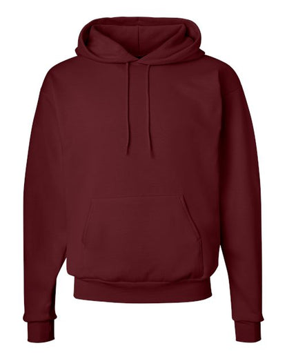 Hanes Unisex EcoSmart® Hooded Sweatshirt - Maroon Front