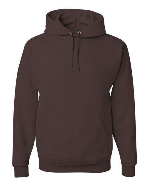 JERZEES Unisex NuBlend® Hooded Sweatshirt - Chocolate Front
