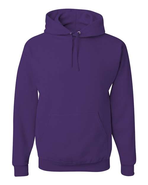 JERZEES Unisex NuBlend® Hooded Sweatshirt - Deep Purple Front