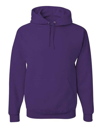 JERZEES Unisex NuBlend® Hooded Sweatshirt - Deep Purple Front