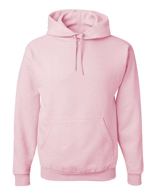 JERZEES Unisex NuBlend® Hooded Sweatshirt - Classic Pink Front