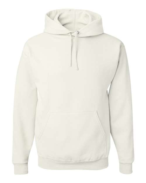 JERZEES Unisex NuBlend® Hooded Sweatshirt - White Front