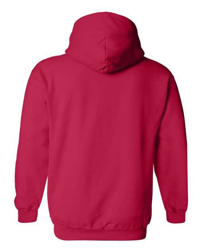 Unisex Heavy Blend™ Hooded Sweatshirt - Cherry Red Back