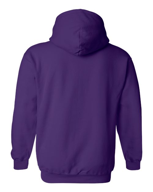 Unisex Heavy Blend™ Hooded Sweatshirt - Purple Back