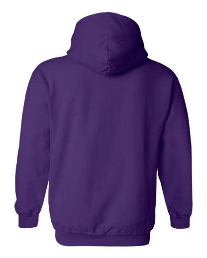 Unisex Heavy Blend™ Hooded Sweatshirt - Purple Back