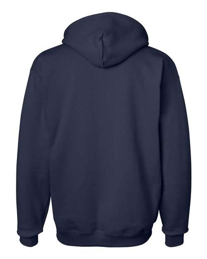 Unisex Ultimate Cotton® Hooded Sweatshirt - Navy Back