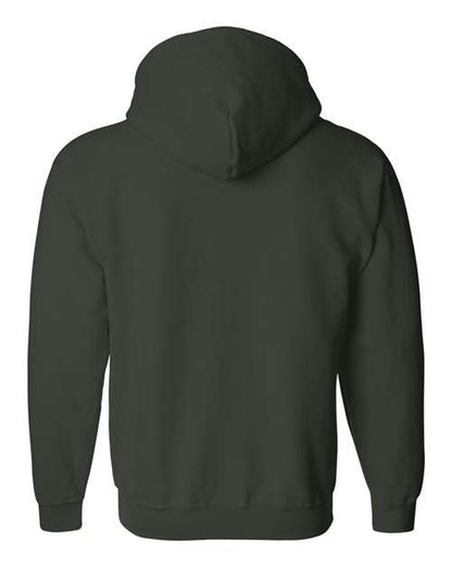 Unisex Heavy Blend™ Full-Zip Hooded Sweatshirt - Forest Back