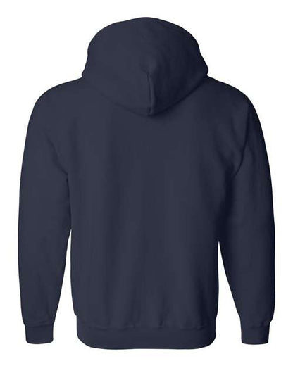 Unisex Heavy Blend™ Full-Zip Hooded Sweatshirt - Navy Back