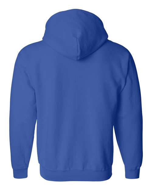 Unisex Heavy Blend™ Full-Zip Hooded Sweatshirt - Royal Back