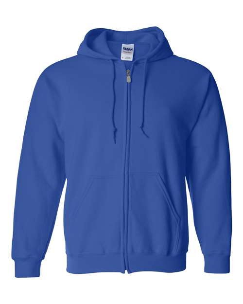 Unisex Heavy Blend™ Full-Zip Hooded Sweatshirt - Royal Front