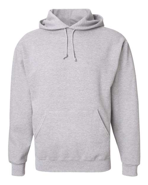 JERZEES Unisex Super Sweats NuBlend® Hooded Sweatshirt - Ash Front