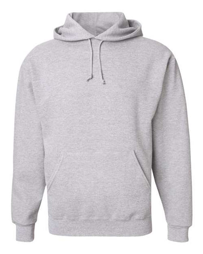 JERZEES Unisex Super Sweats NuBlend® Hooded Sweatshirt - Ash Front