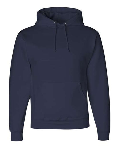 JERZEES Unisex Super Sweats NuBlend® Hooded Sweatshirt - J. Navy Front