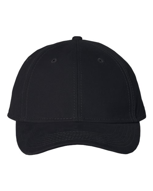 Valucap Structured Cap - Black Front