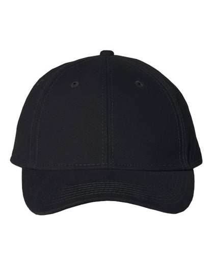 Valucap Structured Cap - Black Front