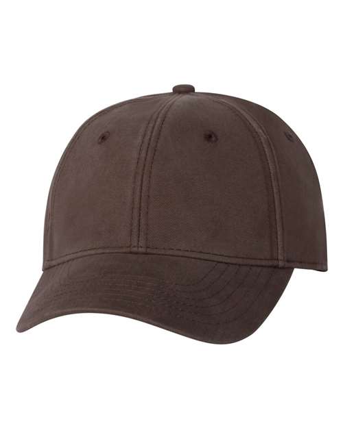 Valucap Structured Cap - Brown Front
