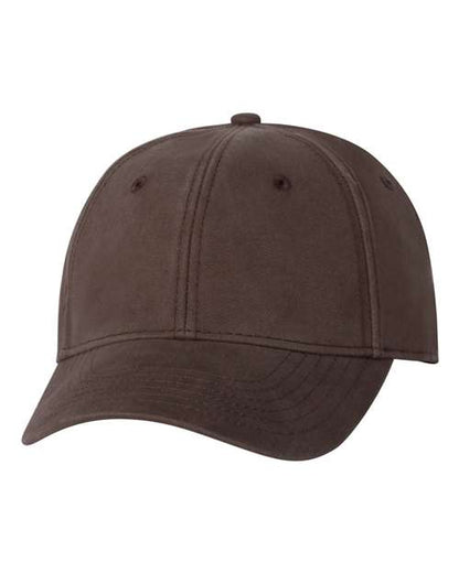 Valucap Structured Cap - Brown Front