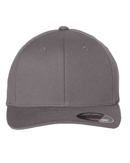 Flexfit V-Flexfit® Cotton Twill Cap - Grey Front