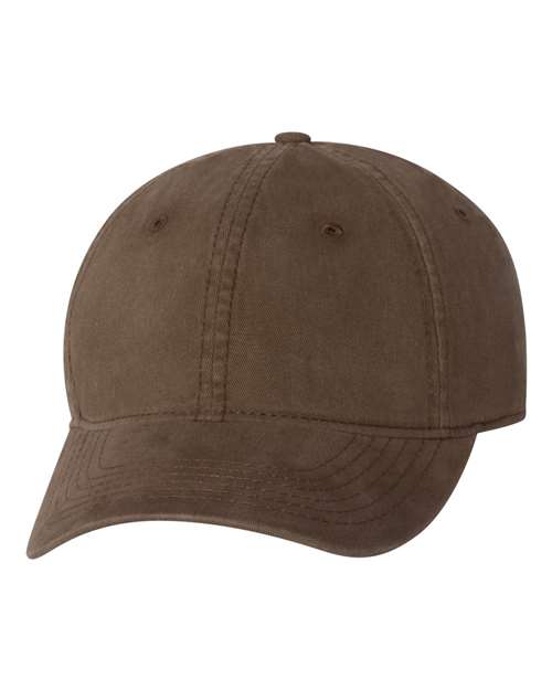 Valucap Unstructured Cap - Brown Front