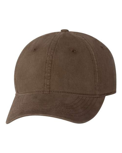 Valucap Unstructured Cap - Brown Front