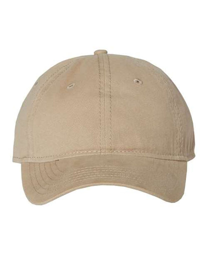 Valucap Unstructured Cap - Khaki Front
