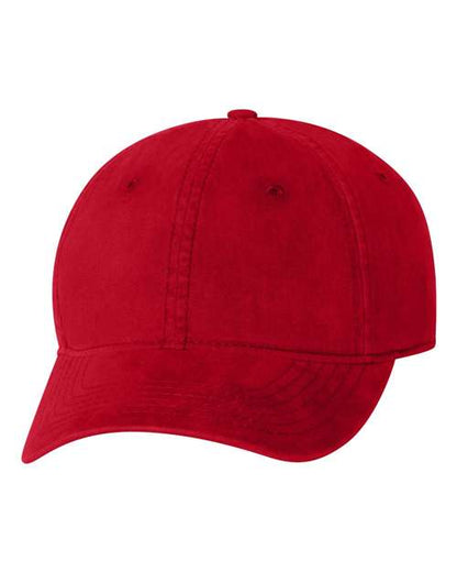 Valucap Unstructured Cap - Red Front