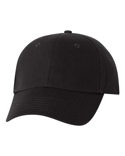 Valucap Chino Cap - Black Front