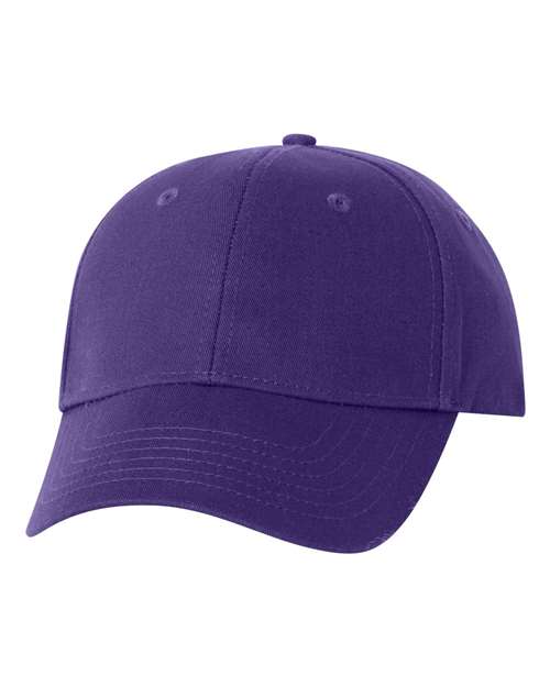 Valucap Chino Cap - Purple Front