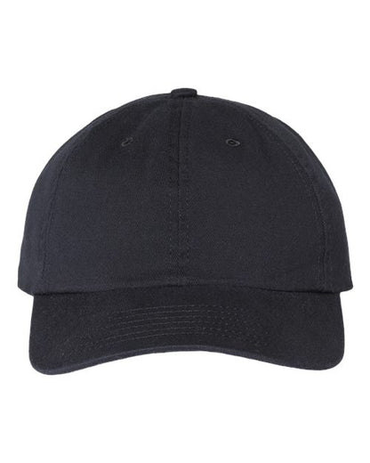 Classic Caps USA-Made Dad Hat - Black Front