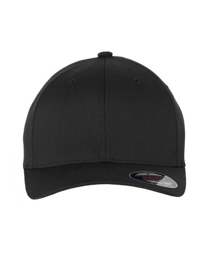 Flexfit Cotton Blend Cap - Black Front