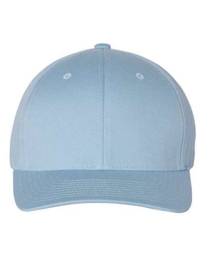 Flexfit Cotton Blend Cap - Carolina Blue Front